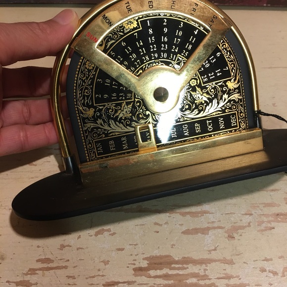 Damasquinado Toledo in Gold 24 Carat Made in Spain Calendar - Picture 13 of 15